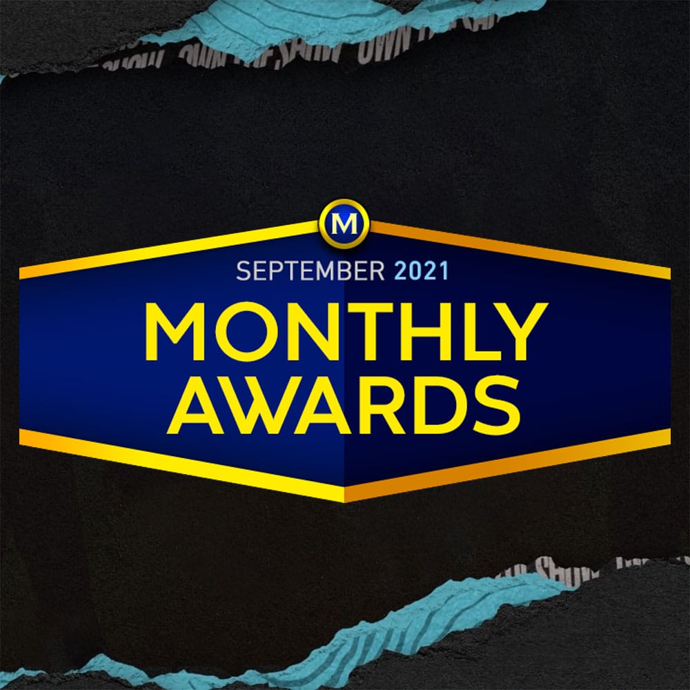 September Monthly Awards