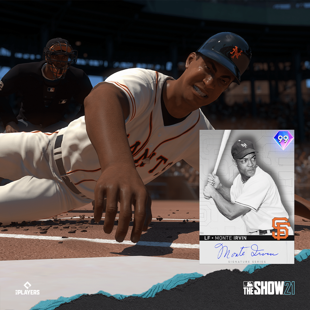 The 9th Inning Player Program features Signature Monte Irvin in MLB The Show 21