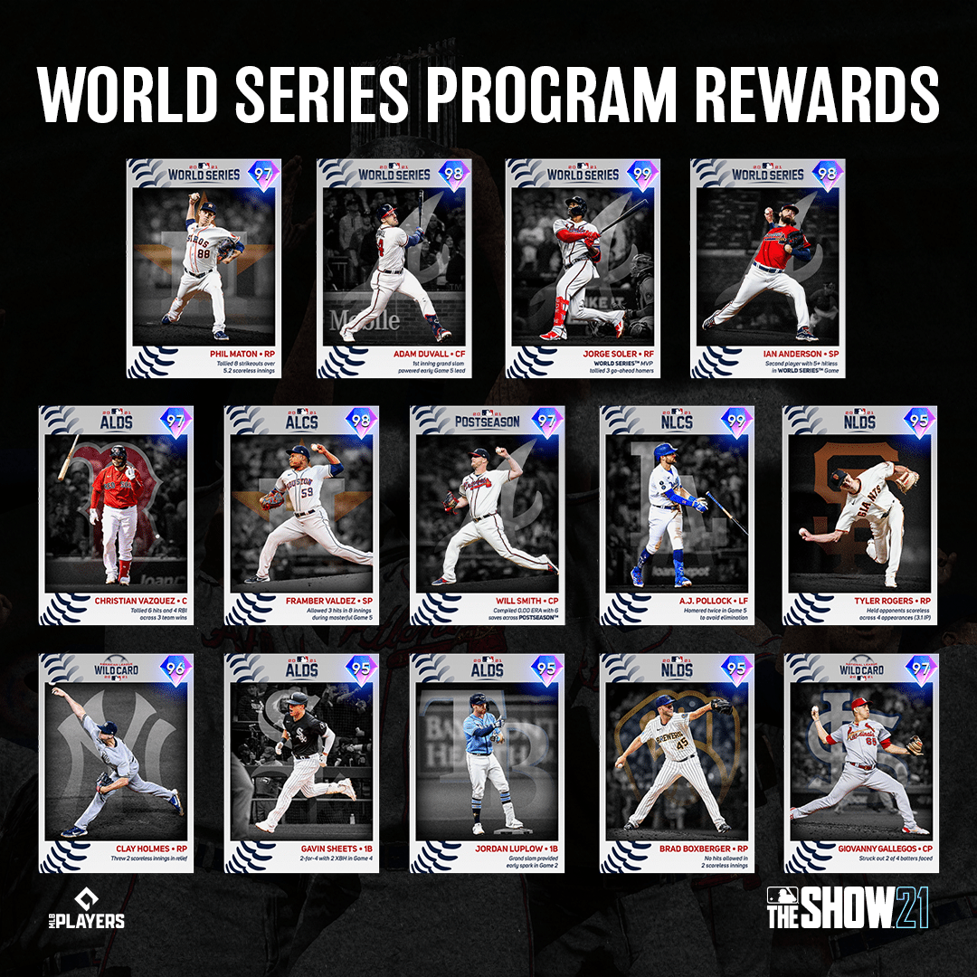 World Series Program brings 14 New Postseason Diamonds to MLB The Show 21