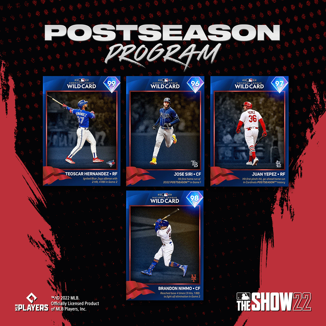 MLB® The Show™ 22 Goes the Distance in the 2022 Postseason Program
