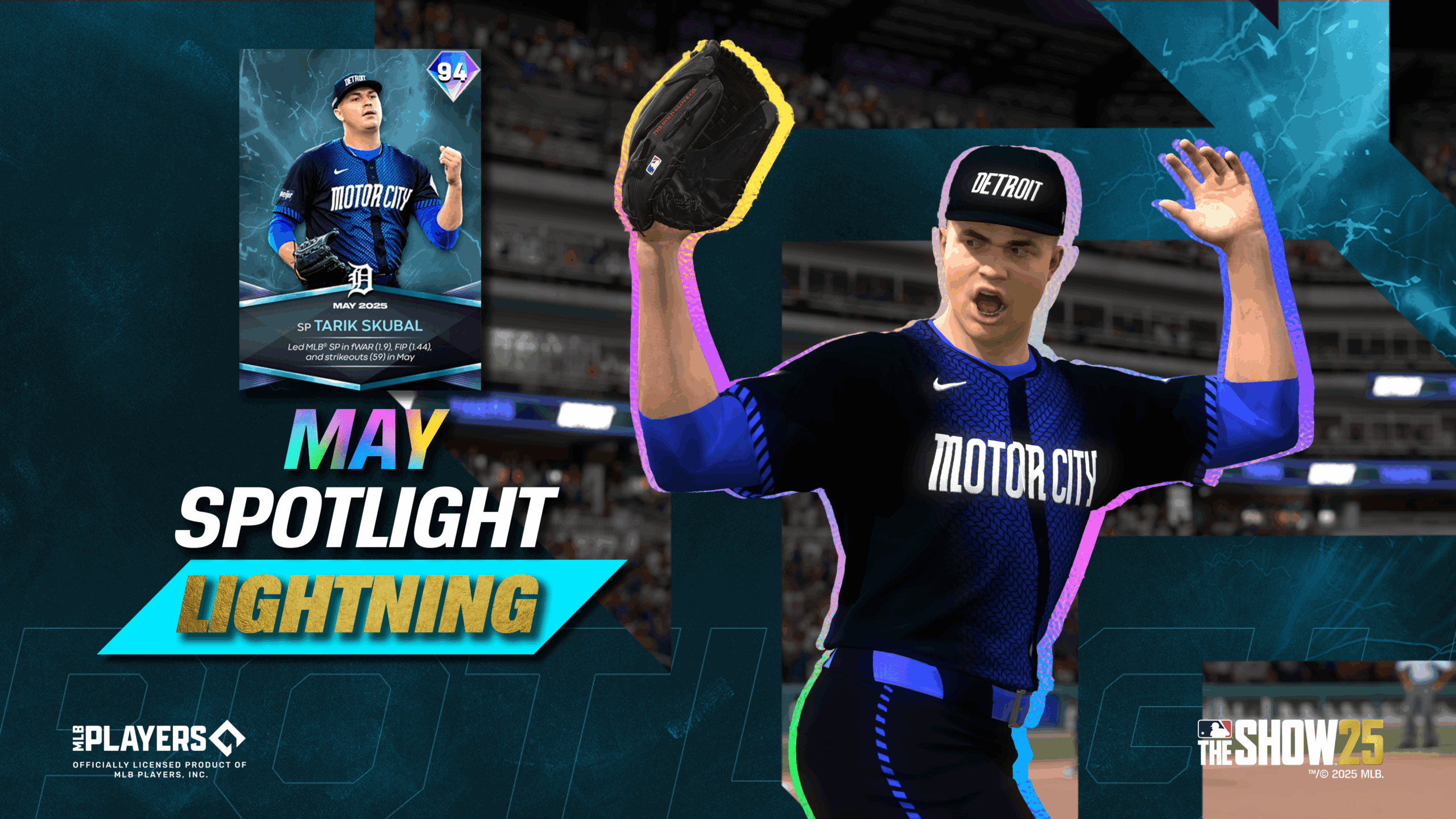 May Lightning Tarik Skubal ignites the competition in MLB The Show 25