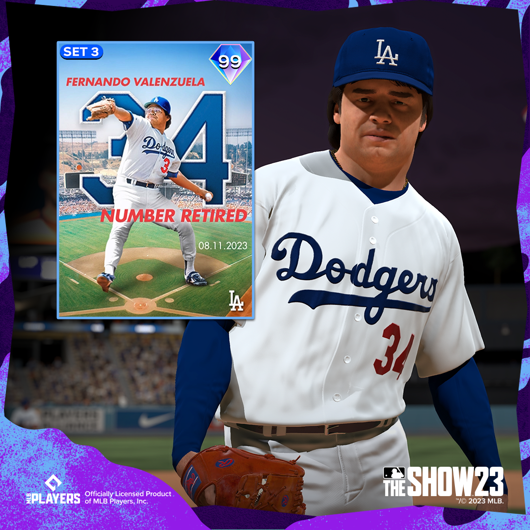 MLB® The Show™ 23 Celebrates Fernando “El Toro” Valenzuela’s Number Retirement