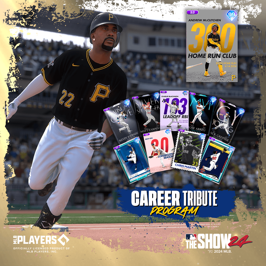 The Career Tribute Program brings 10 New Diamond 99’s to MLB The Show 24