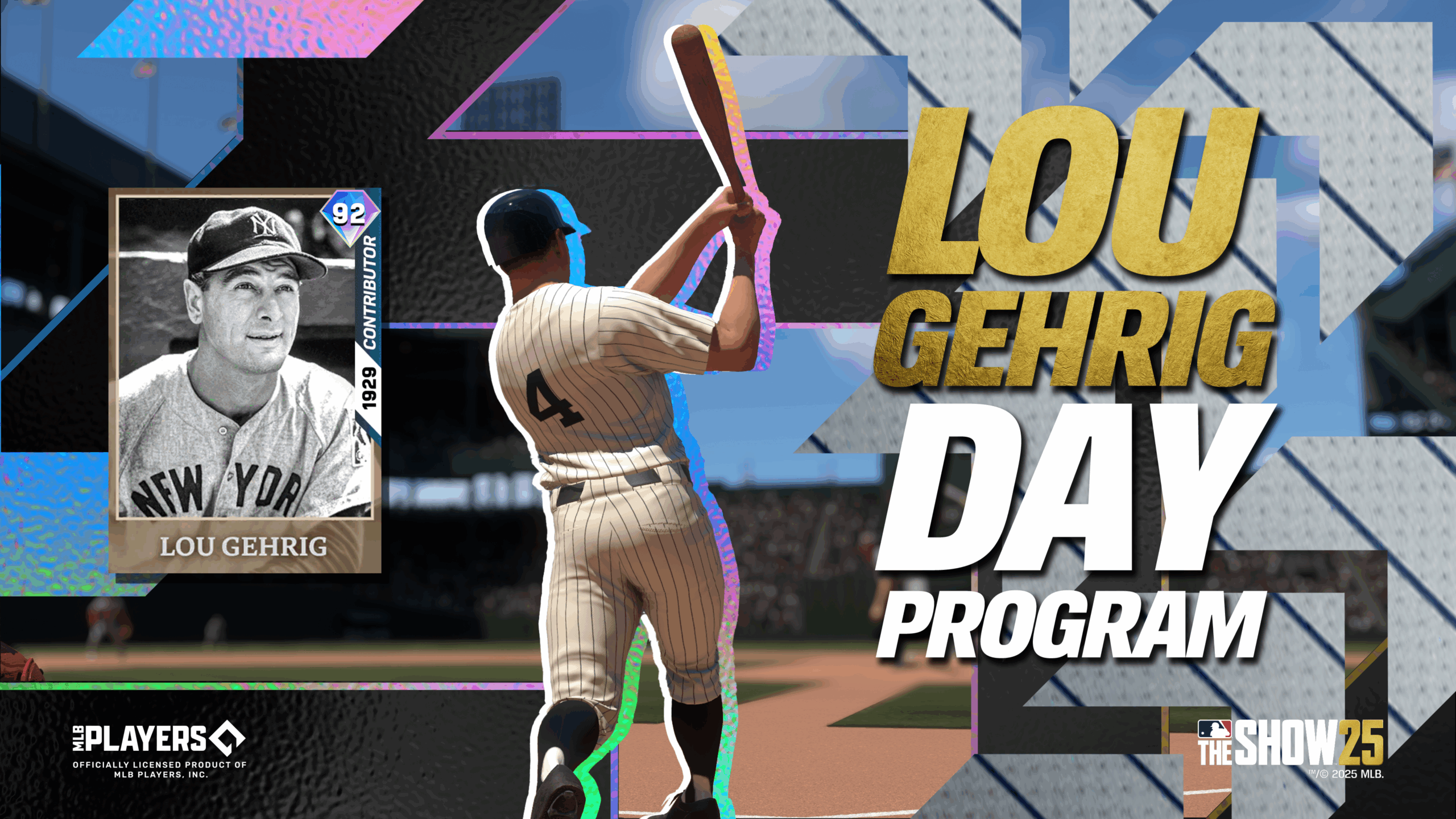 MLB The Show 25 Honors the Legendary Lou Gehrig