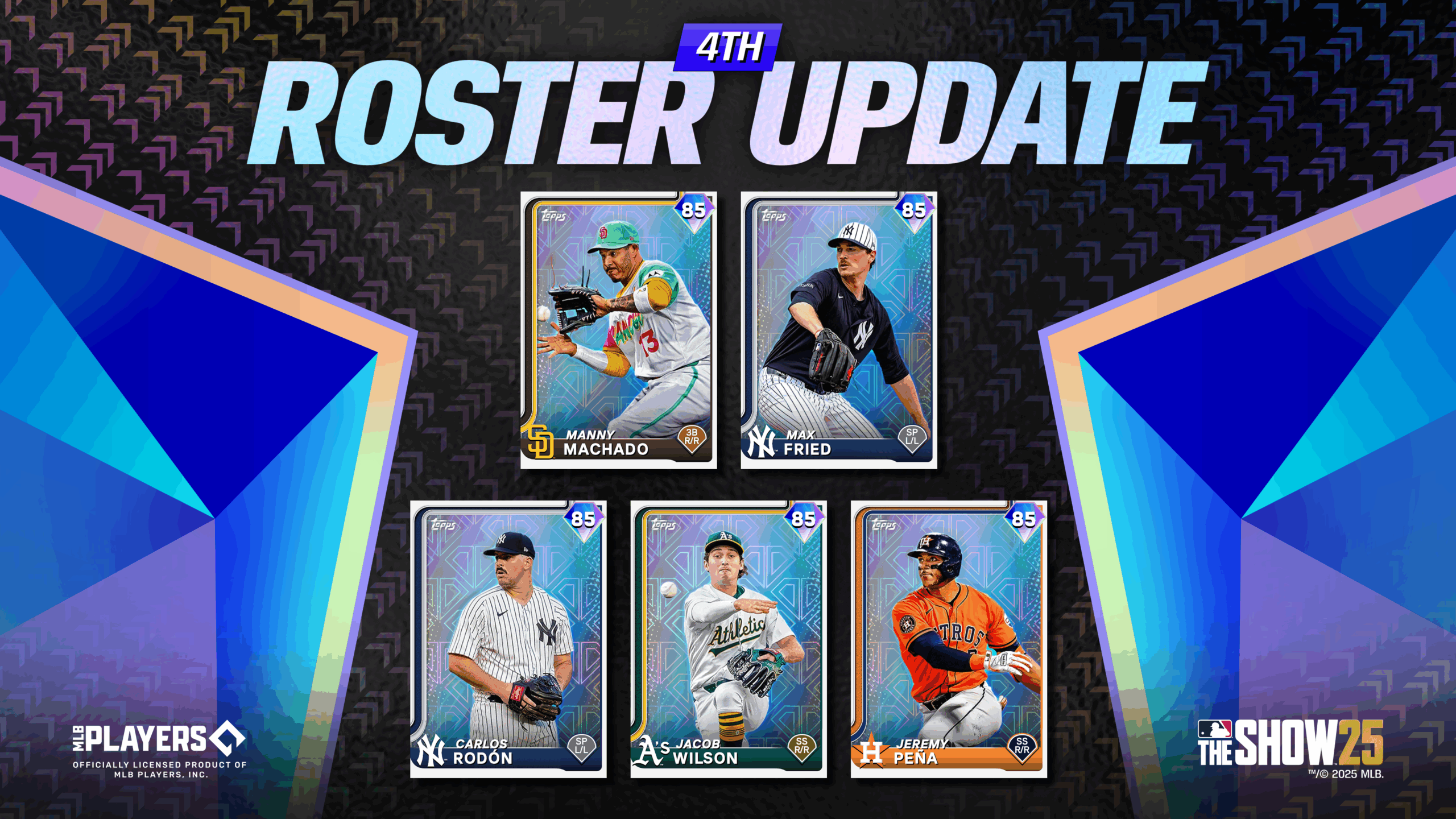 MLB The Show 25 brings the heat with 5 New Live Series Diamonds, Ted Williams Collection, the Summer Program, and more