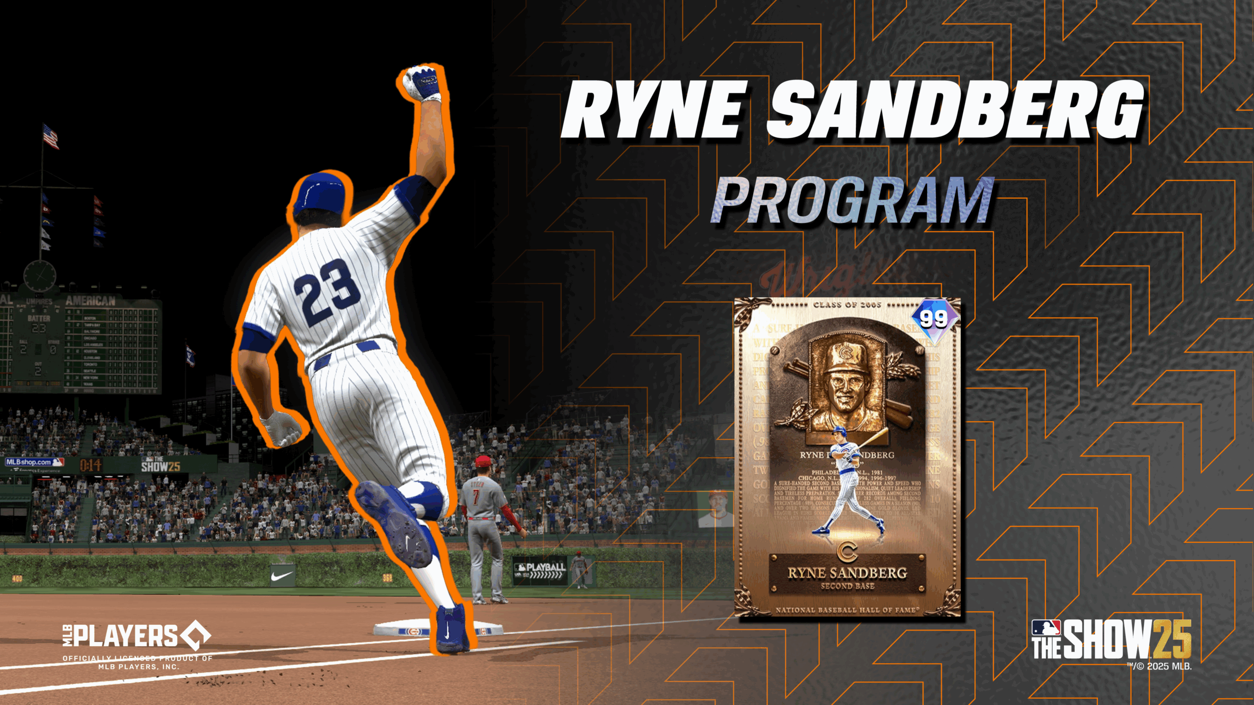 MLB The Show 25 celebrates “Ryno” with the Ryne Sandberg Program