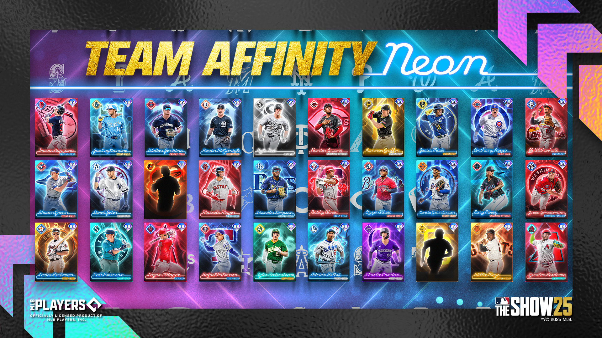 Team Affinity: Neon brings even more colorful content to MLB The Show 25
